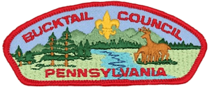 bucktail-badge
